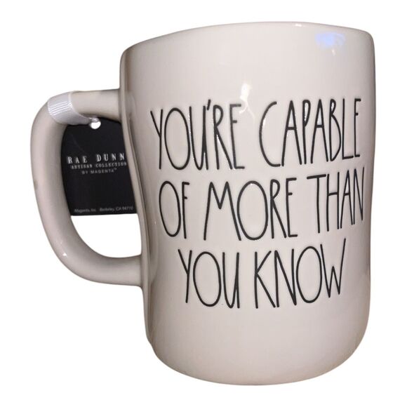 RAE DUNN Wizard of Oz 85th Anniv Mug You're Capable of More Than You Know Glinda - Picture 2 of 4